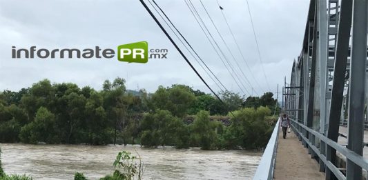 Por lluvias alertan por el posible aumento del río Caoznes (Foto: Jorge Huerta E.)
