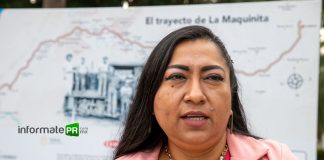 Trinidad Hernández, promovió la declaratoria de "testigo férreo" como patrimonio industrial de la ciudad de Poza Rica (Foto: Jorge Huerta E.)