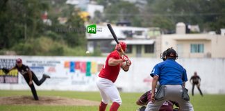 Paliza al "pulpo" Remes en su intención de traer el besibol profesional de la liga invernal a la ciudad de Poza Rica (Foto: Jorge Huerta E.)