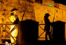 Cañonazo de las nueve en la fortaleza de El Morro, en la Habana vieja, Cuba (Foto: Jorge Huerta E.)