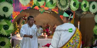Celebración del día de muertos en el totonacapan (Foto: Jorge Huerta E.)
