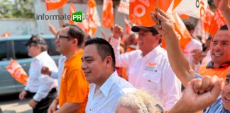 Emilio Olvera, se registró como candidato de Movimiento Ciudadano en la búsqueda de la alcaldía de Poza Rica (Foto: Jorge Huerta E.)