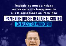 Podría constituir intento de fraude, acciones de Morena en la elección de Poza Rica, puntualiza PAN Naro Amador contra traslado de urnas de Poza Rica