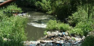 Arroyos contaminados continúan a consecuencia de que no se ha podido construir la planta tratadora de aguas residuales proyectada desde el año 2007 (Foto: Especial)