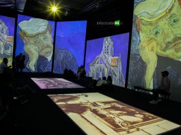 Van Gogh Alive Se presenta la expo Van Gogh Alive en la plaza fundadores de Toluca (Foto: Jorge Huerta E.)