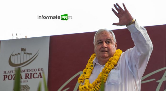 Toma de posesión del alcalde de Poza Rica, Fernando "el pulpo" Remes Garza (Foto: Jorge Huerta E.)