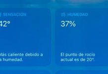 Sensación térmica de 42 grados Celsius en Poza Rica