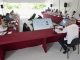 Reunión en las antiguas instalaciones del Complejo Petroquímico Escolín de Poza Rica (Foto: redes sociales)