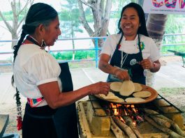 Se unen cocineras tradicionales de las altas montañas y el totonacapan en torno al festival de la vainilla