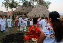 Totonacos se preparan espiritualmente para la celebración de la Cumbre Tajín 2023