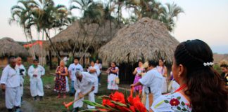 Totonacos se preparan espiritualmente para la celebración de la Cumbre Tajín 2023