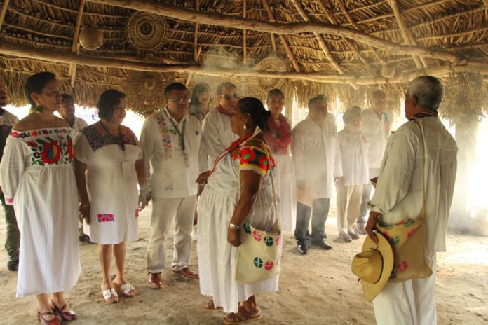 En el parque temático Takihsukut se llevó a cabo el primer encuentro de medicina tradicional totonaca
