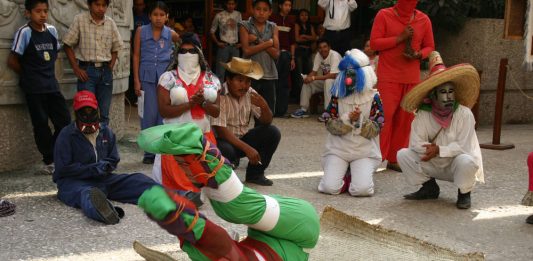 Ninín, celebración del día de muertos en Papantla (Foto: Jorge Huerta E.)