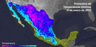 Afecta frente frío a gran parte del territorio nacional