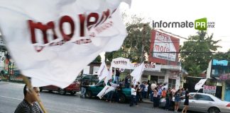 Se desmarcan del actual alcalde Fernando Remes Garza en Poza Rica (Foto: Jorge Huerta E.)