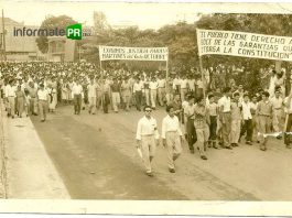 Fotografía del primer fraude electoral en Poza Rica La matanza de los Goyos en 1958 en la ciudad de Poza Rica