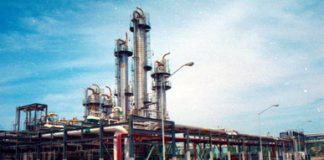 El antiguo complejo Petroquímico Escolín, en la ciudad de Poza Rica