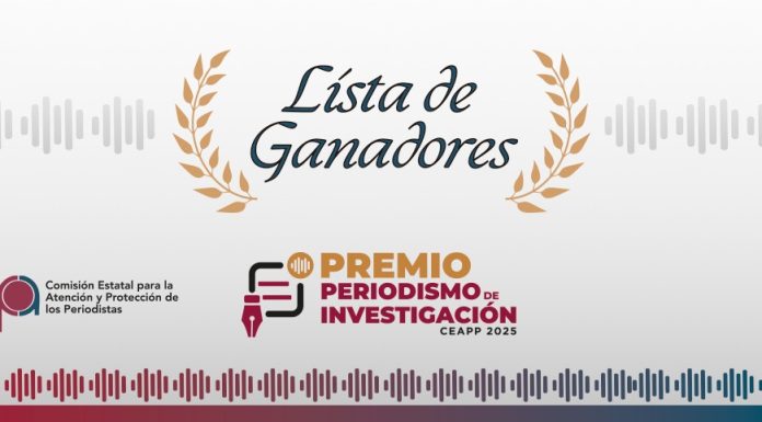 CEAPP anuncia a las y los ganadores del Premio de Periodismo de Investigación 2025 Ganadores del premio de periodismo de investigación 2025