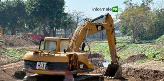 Trabajos de desazolve en arroyos y drenajes de Poza Rica (Foto: Jorge Huerta E.)