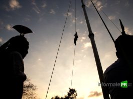 Danzantes en Cumbre Tajín 2026 (Foto: Jorge Huerta e.)