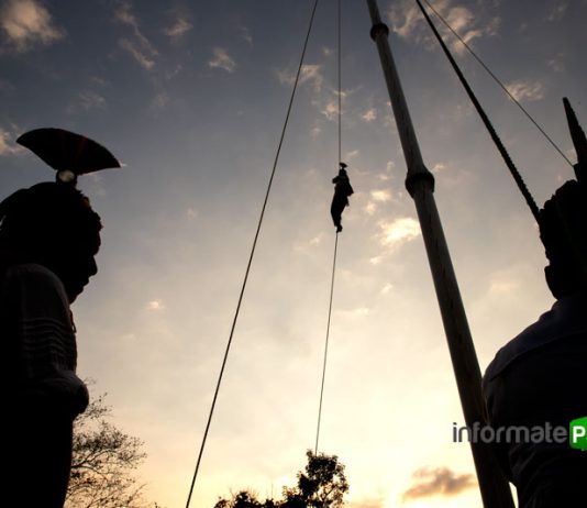 Danzantes en Cumbre Tajín 2026 (Foto: Jorge Huerta e.)
