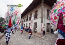 Danzantes en Zozocolco de Hidalgo, Ver. (Foto: Jorge Huerta E.)