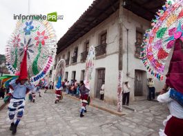 Danzantes en Zozocolco de Hidalgo, Ver. (Foto: Jorge Huerta E.)