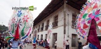 Danzantes en Zozocolco de Hidalgo, Ver. (Foto: Jorge Huerta E.)