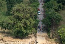 Al menos 16 puentes serán reconstruidos en la huasteca veracruzana (Foto: Jorge Huerta E.)