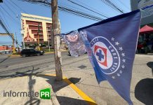 Cruz azul, equipo favorito de comerciantes (Foto: Jorge Huerta E.)