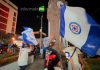 Pozarricenses vuelcan en festejo del campeonato del Cruz Azul (Foto_ Jorge Huerta E.)