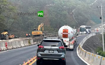 Desde su inauguración hace más de 10 años, jamás ha quedado concluida la vía de la CDMX a Tuxpam (Foto: Jorge Huerta E.)