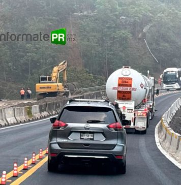 La México Tuxpam, una de las más peligrosas de la capital al golfo; anuncian tramo de 18 kms. de Tihuatlán al puerto Desde su inauguración hace más de 10 años, jamás ha quedado concluida la vía de la CDMX a Tuxpam (Foto: Jorge Huerta E.)