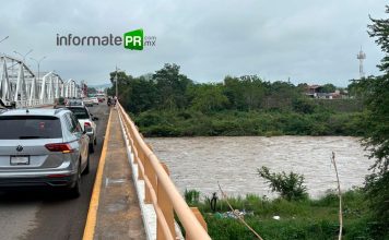 Río Cazones en su paso por Poza Rica (Foto: Jorge Huerta E.)