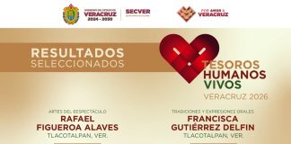 Nombran a tesoros humanos vivos en Veracruz; de Tlacotalpan, Xalapa, Pajapan, Tempoal y Astacinga